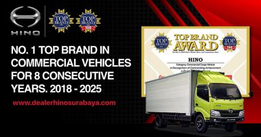 Hino Meraih TOP BRAND Award 2025